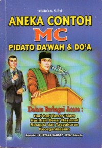 ANEKA CONTOH MC PIDATO DA'WAH & DO'A