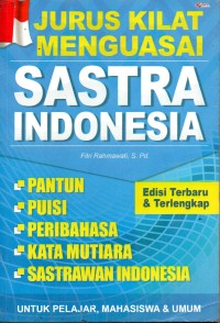 Image of Jurus Kilat Menguasai Sastra Indonesia