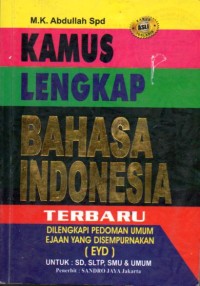 Kamus Lengkap Bahasa Indonesia Terbaru