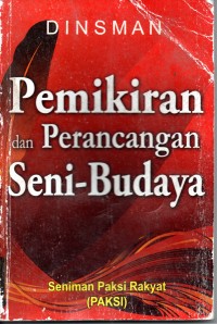 Image of Pemikiran Perancangan Seni - Budaya