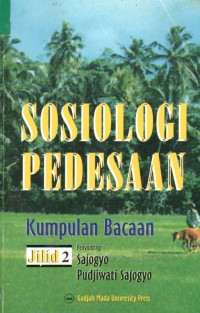 Sosiologi pedesaan : Kumpulan bacaan