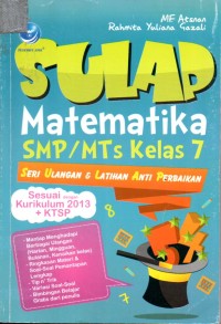 Image of Sulap Matematika SMP / MTS Kelas 7