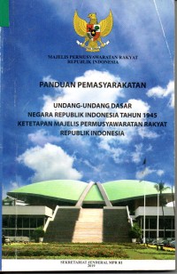 Majelis Permusyawaratan Rakyat Republik Indonesia
